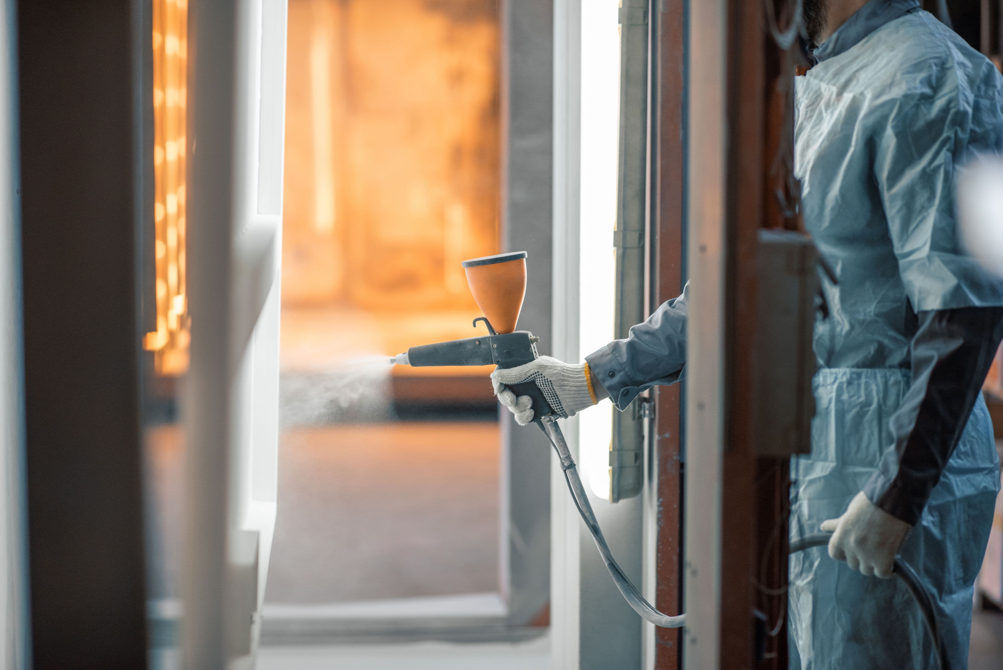 Vopsitorie electrostatică